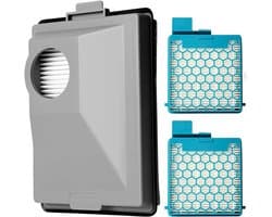 Filter set geschikt voor Miele CX1 Boost - Filter set van 3 stuks –CX FSF HEPA Fijnstoffilter Hygiëne filter (uitblaas) SF HY 60