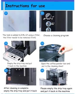 Coffee Machine Cleaner Tablets - Reinigingstablet voor koffiemachines -For coffee machine - 10 stuks — thumbnail 4
