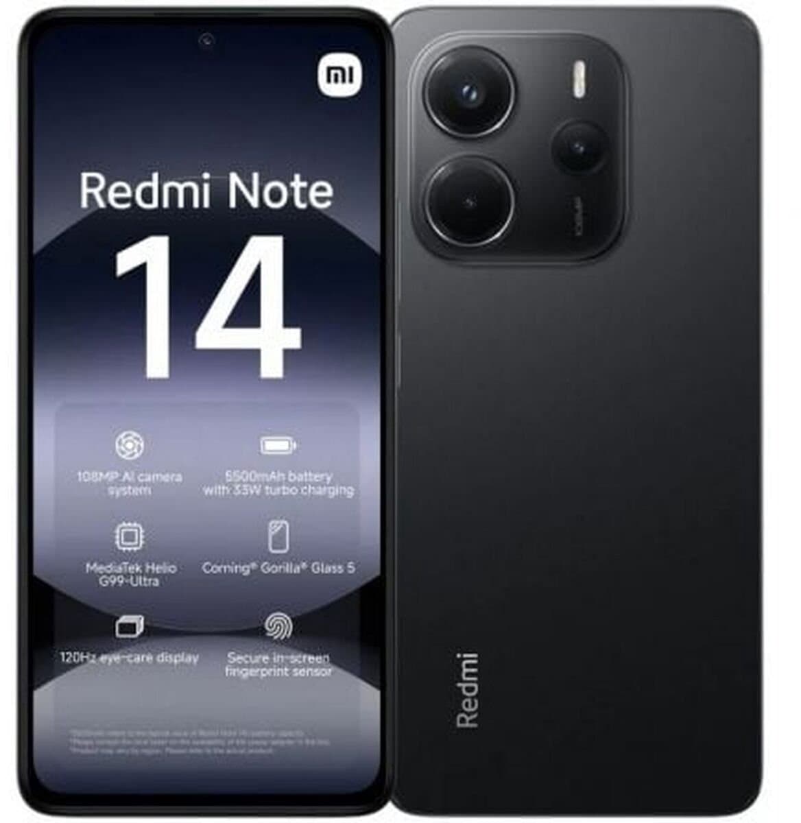Smartphone Xiaomi MZB0IZAEU Octa Core 8 GB RAM 128 GB Black 6,67" — afbeelding 1