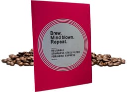JOR Products® Coffee Press RVS Filter - Geschikt voor Aeropress - Koffiezetapparaat - Koffiebonen - Koffie - Espressomachine - Reizen - Camping — thumbnail 4