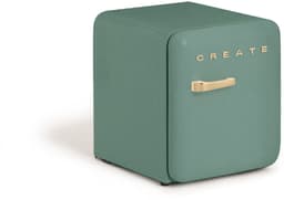 CREATE - Koelkast in retrostijl - Sage - Handvat Goud - FRIDGE RETRO 48L — thumbnail 3