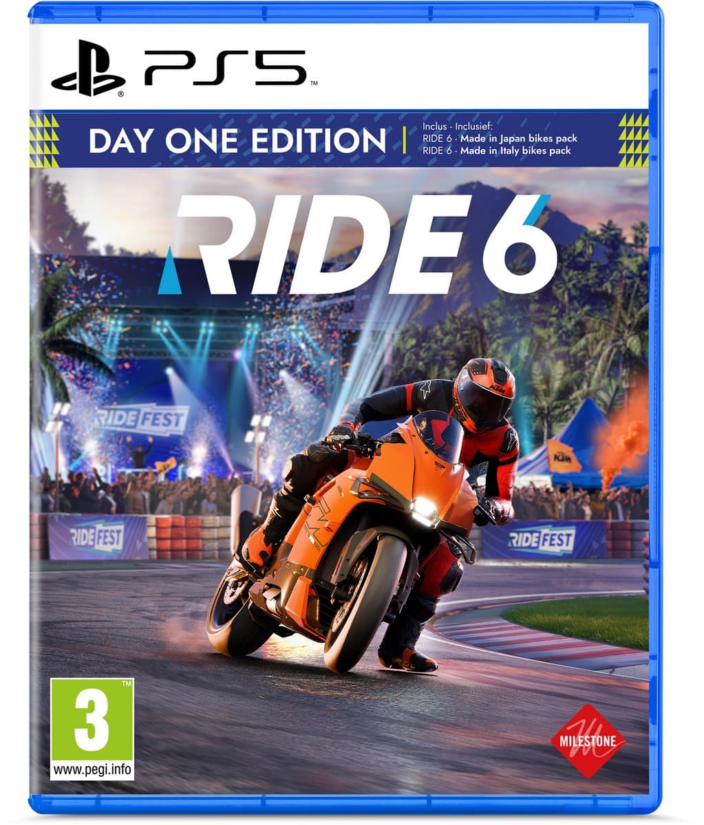 RIDE 6 Day One Edition - PS5 — afbeelding 1