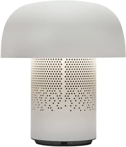 Kooduu Sensa PLAY - Bluetooth Speaker - Dimbare LED-lamp - Oplaadbare batterij - Inclusief docking station - Kleur Cloudy White — thumbnail 2