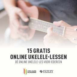 Sopraan Ukelele - Met gratis lessen - Fazley K21-W - Hout/naturel — thumbnail 5