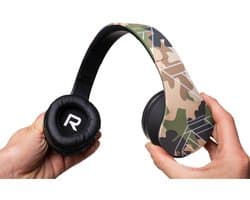 PowerLocus P2 Kids kinder- hooftelefoon camouflage
