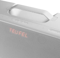 Teufel BOOMSTER 4 - Robuuste 2.1 bluetooth-speaker met DAB+ en FM-radio - Tot 23 uur batterijduur - Spatwaterbescherming, USB-C - Moon Gray — thumbnail 4