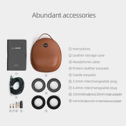 HiFi Studio Over-Ear Hoofdtelefoon Open Back Krachtige Dynamische Driver Audiophile Geluid — thumbnail 3