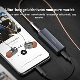 USB-C naar AUX Versterker Dongle met Hi-Res Audiosupport — thumbnail 4
