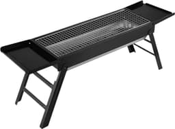 Benelux Select Draagbare Bbq – Opvouwbare Bbq – Meeneem Bbq – Inklapbaar - Zijtafels En Draagriem – Grill oppervlakte 56 x 23 cm — thumbnail 1
