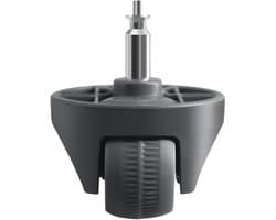 Geschikt voor-Voorwiel robotstofzuiger, kunststof vervanging, compatibel met Narwal voor J4, voor Freo X voor Ultra J4 Lite, voor J5, eenvoudig te installeren accessoire voor efficiënte reiniging, zwart