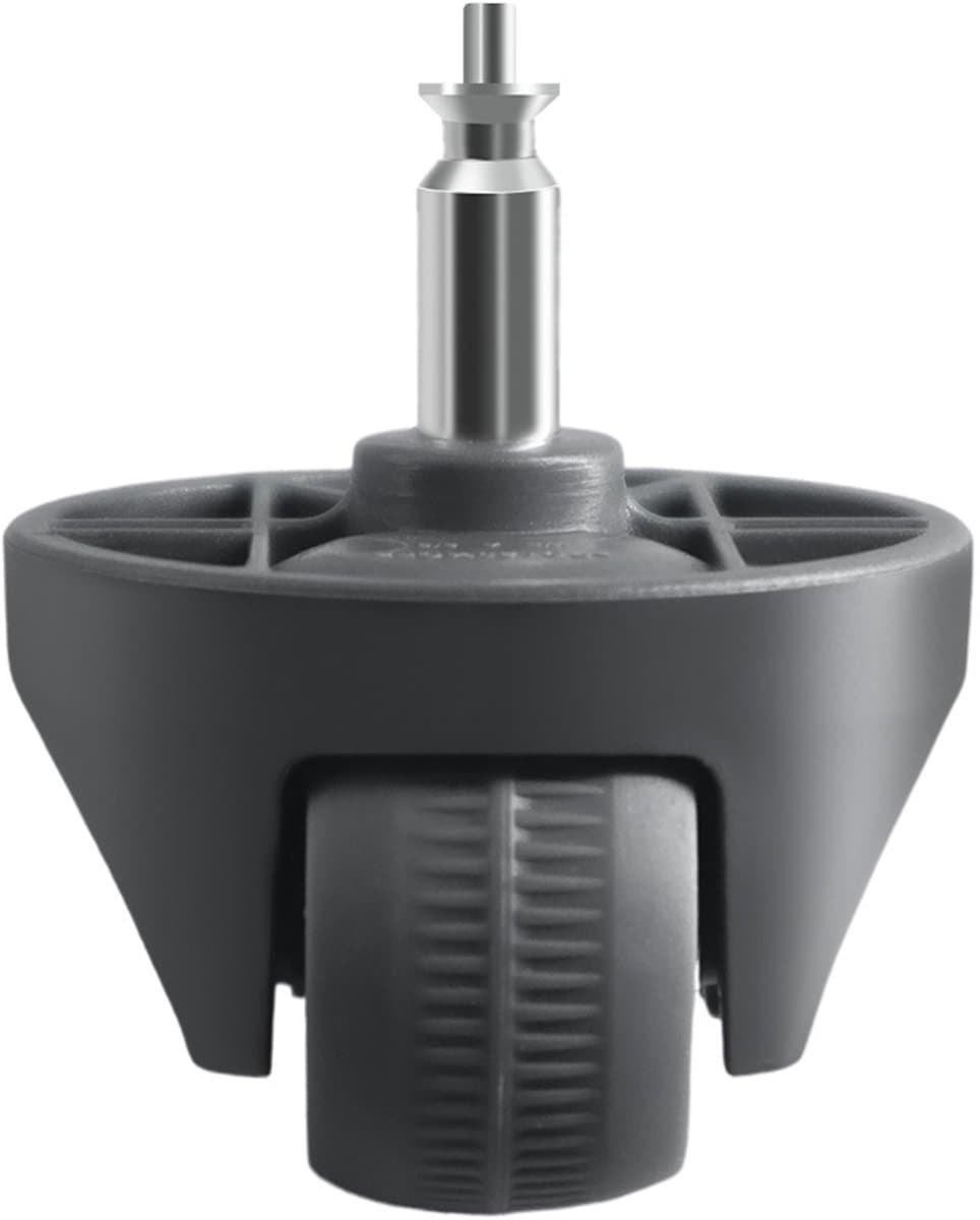 Geschikt voor-Voorwiel robotstofzuiger, kunststof vervanging, compatibel met Narwal voor J4, voor Freo X voor Ultra J4 Lite, voor J5, eenvoudig te installeren accessoire voor efficiënte reiniging, zwart — afbeelding 1