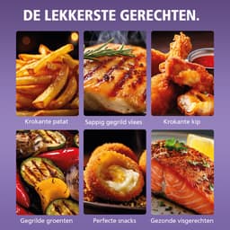 Brabantia Airfryer XXL - 7.6 liter - Digitaal Touchscreen - 8 Kookprogramma's - Tot 8 Personen - PFAS-Vrij - 80ºC tot 200ºC - 1700 Watt - BBEK1138 — thumbnail 9