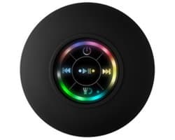 Grote zuignap waterdichte Bluetooth-luidspreker met LED-licht, waterdichte badkamer Bluetooth-luidspreker, draagbare Bluetooth-luidspreker