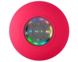 Grote zuignap waterdichte Bluetooth-luidspreker met LED-licht, waterdichte badkamer Bluetooth-luidspreker, draagbare Bluetooth-luidspreker