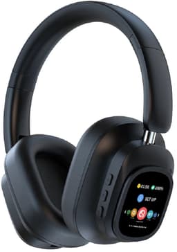 Siindoo JH-ANC930 Plus Bluetooth 5.3 Over-Ear Koptelefoon – Hybrid Active Noise Cancelling ANC – LED Touchscreen Display – 40 mm Drivers – Diepe Bass – Bluetooth & 3.5 mm – Lange Batterijduur – Memory Foam Comfort – Zwart — thumbnail 1