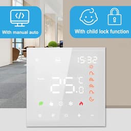 Slimme Wifi Thermostaat voor Elektrische Vloerverwarming met App Bediening — thumbnail 3