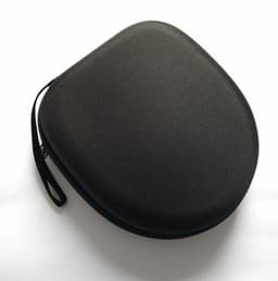Koptelefoon draagtas, universele harde koptelefoon opbergtas - geschikt voor de meeste merken/Bluetooth/HiFi/bedrade koptelefoons (zwart) — thumbnail 1