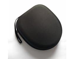 Koptelefoon draagtas, universele harde koptelefoon opbergtas - geschikt voor de meeste merken/Bluetooth/HiFi/bedrade koptelefoons (zwart)