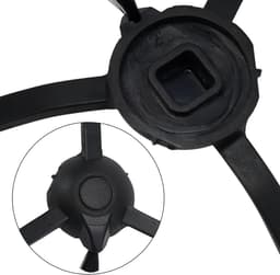 5-delige set zijborstels Geschikt voor de Tapo RV10 RV30 Plus robotstofzuiger, bestaande uit 1 rolborstel en 2 HEPA-filters. — thumbnail 5