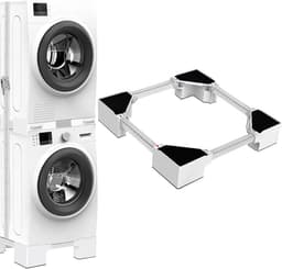 Wasmachine Verhoger - Ombouw - Kast - Wit — thumbnail 1