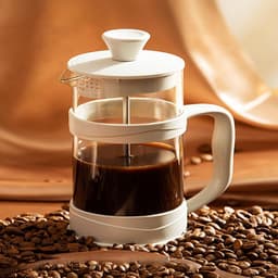 CHIWIN Cafetière - Kaffeebereiter 1000ml – French Press Glas – Verdikt Hittebestendig Glas – 3-Laags Filtersysteem – Antikantelbasis – Voor Koffie, Thee en Melkopschuim — thumbnail 1