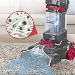CLEANmaxx Tapijt- en hardvloerreiniger voor het wassen, opfrissen en zuigen van tapijten, legwaren, bruggen, vloermatten en lopers, reinigingssysteem met tril- en zijborstels — thumbnail 2