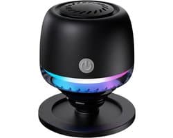 Magnetische Luidspreker - luidspreker bluetooth - Draagbaar - Sterke Magnetische Basis - 360° Geluid voor Badkamer, Gaming en Outdoor