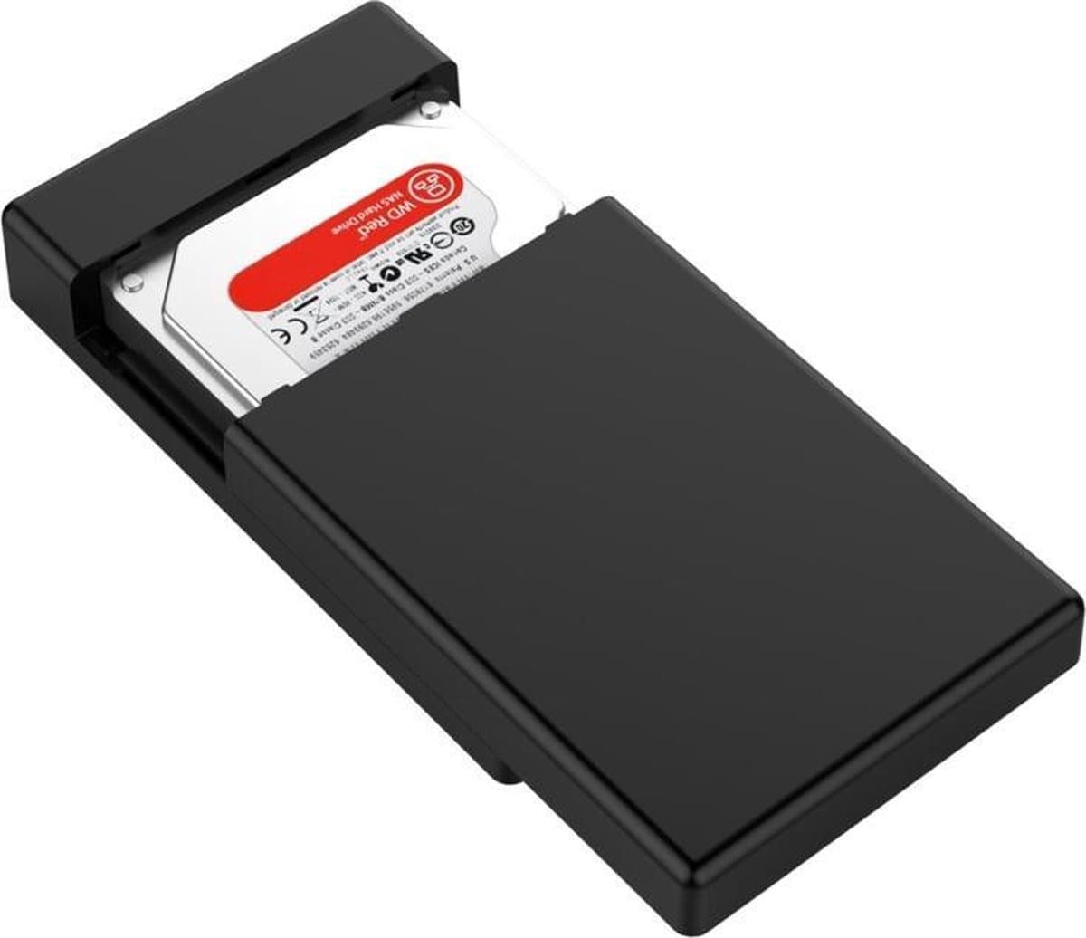 ORICO 3588C3 SATA 3.0 naar USB-C / Type-C 2.5 / 3.5 inch SSD / SATA HDD behuizing met UASP protocol ondersteuning (zwart) — afbeelding 1