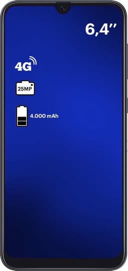 Samsung Galaxy A50 - 128GB - Wit — thumbnail 3