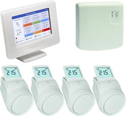 Honeywell Evohome Aan/Uit Slimme thermostaat - Wifi - Draadloos - Inclusief 4 thermostaatknoppen — thumbnail 2