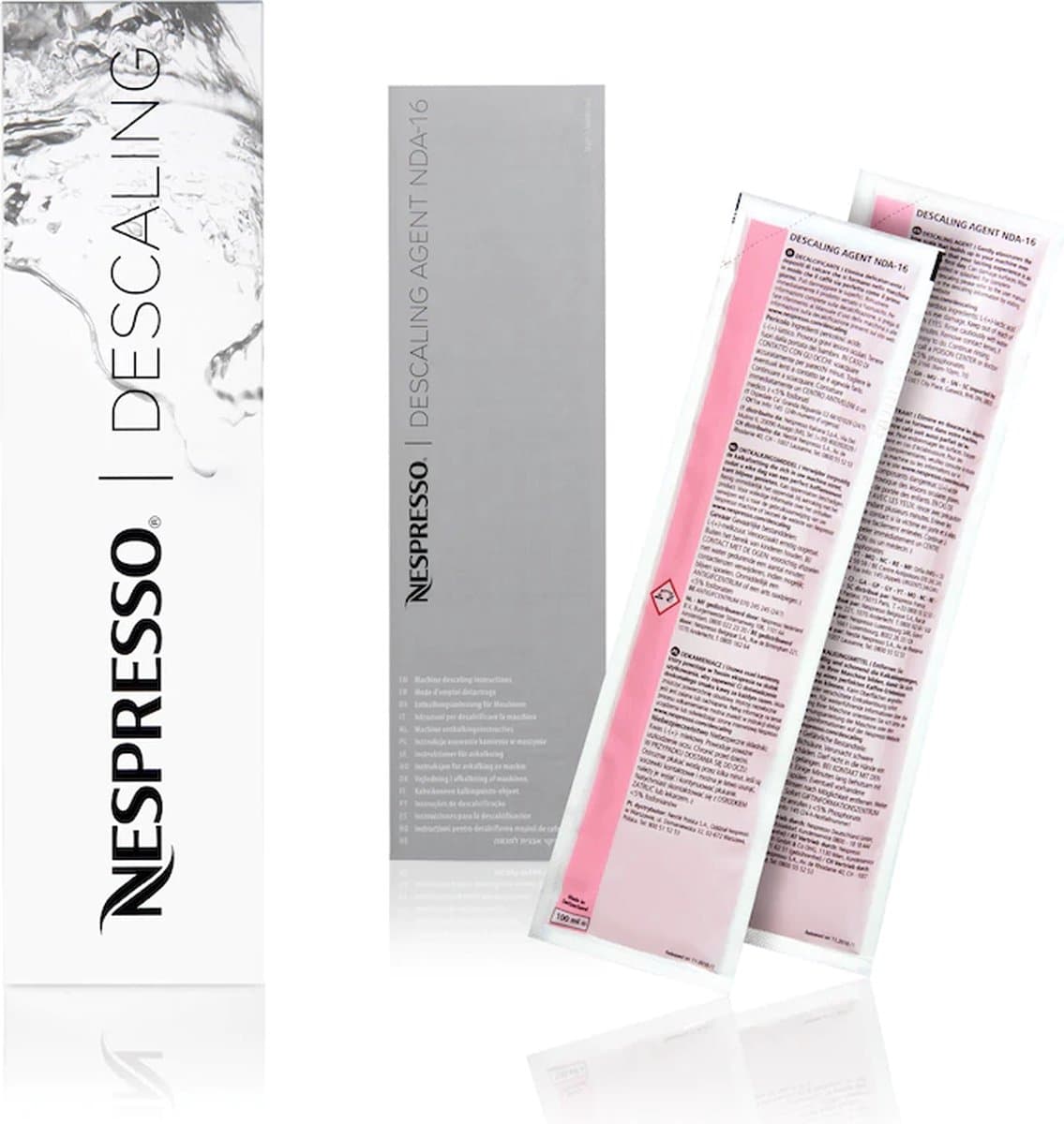 Nespresso Descaling Agent NDA-16 - 2x100ml — afbeelding 1