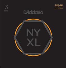 D'Addario NYXL1046-3P Elektrische Gitaarsnaren (10-46) 3-Pack — thumbnail 1