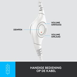 Logitech-headset H390 wit 981-001286 — thumbnail 5