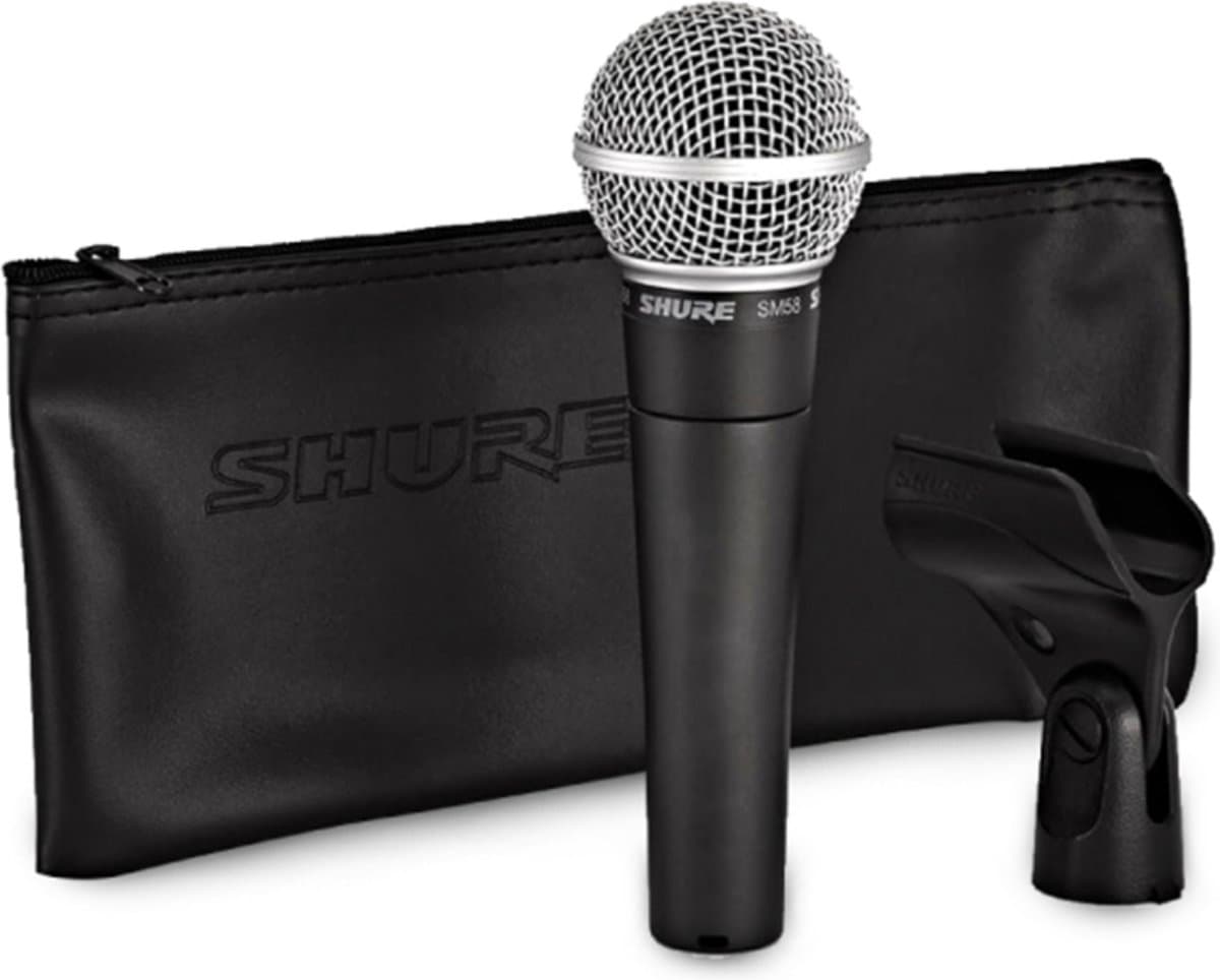Shure SM58 LCE dynamische zangmicrofoon - zonder aan/uit knop — afbeelding 1