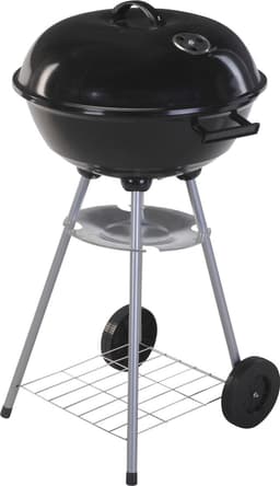 Houtskool Barbecue Metaal op Wielen (78x46cm) — thumbnail 2