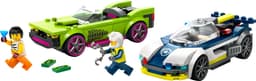 LEGO City - Politiewagen en snelle autoachtervolging Constructiespeelgoed — thumbnail 2