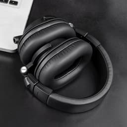 Phreeze Oorkussens Geschikt voor de Audio Technica ATH-M50X M50XBT M50RD M40X M30X M20X MSR7 SX1 Vervangende Oor Kussens - Ear Pads Oor Kussen - Zwart — thumbnail 5