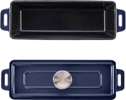 Grand Feu - Geëmailleerde gietijzeren bakvorm - 1,7 l - blauw — thumbnail 2