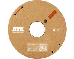 ATA® PLA 2.0 Orange SP | PLA 3D Printer Filament - 1.75mm - 1 KG PLA Spool - Diameter Consistency Insights (DCI) - European Made Filament