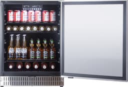 HCK Outdoor Koelkast BC-145 - 142 L - 0-22 °C - ook inbouw - RVS — thumbnail 3