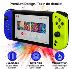 Phreeze Switch Controller met Turbo Knop - Draadloos - Geschikt voor Nintendo Switch Controller, Joy Con - Accessoire - Origineel Phreeze — thumbnail 5
