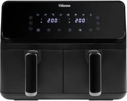 Tristar FR-9026 - Dubbele Airfryer XXL - 2x4L - 2 onafhankelijke kookzones - 8 Bakprogramma's - PFAS-vrij