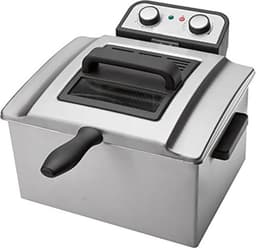 Dubbele Friteuse met 5 Liter Capaciteit en 3 Frituurmanden — thumbnail 1