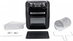 Just Perfecto 12-in-1 Airfryer Oven XXL 12l - 1800W - Inclusief 7 Accessoires - RVS - Heteluchtfriteuse Oven - 12 Programmas - Braden, Grillen, Bakken, Roosteren én Frituren En Meer - Ideaal Kerst En Nieuwjaar geschenk! — thumbnail 9