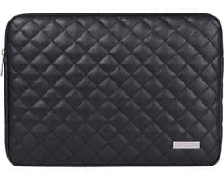 Laptophoes 13.3 Inch GR – Laptop Sleeve – Leer Style Zwart