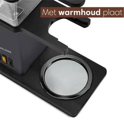 CoolHome Masterbrew Koffiezetapparaat - Koffiezetapparaat Filterkoffie - Met Blooming Functie - Zwart — thumbnail 3