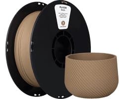 Kexcelled PLA Mat Bruin Papier/Matte Kraft 1.75mm 1kg 3D Printer filament