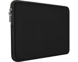 Laptophoes - Laptophoes 14,1 / 15.4 inch - Laptoptas geschikt voor Macbook, Laptop en Chromebook 14 & 15 inch Sleeve - Hoes -Tas - zwart