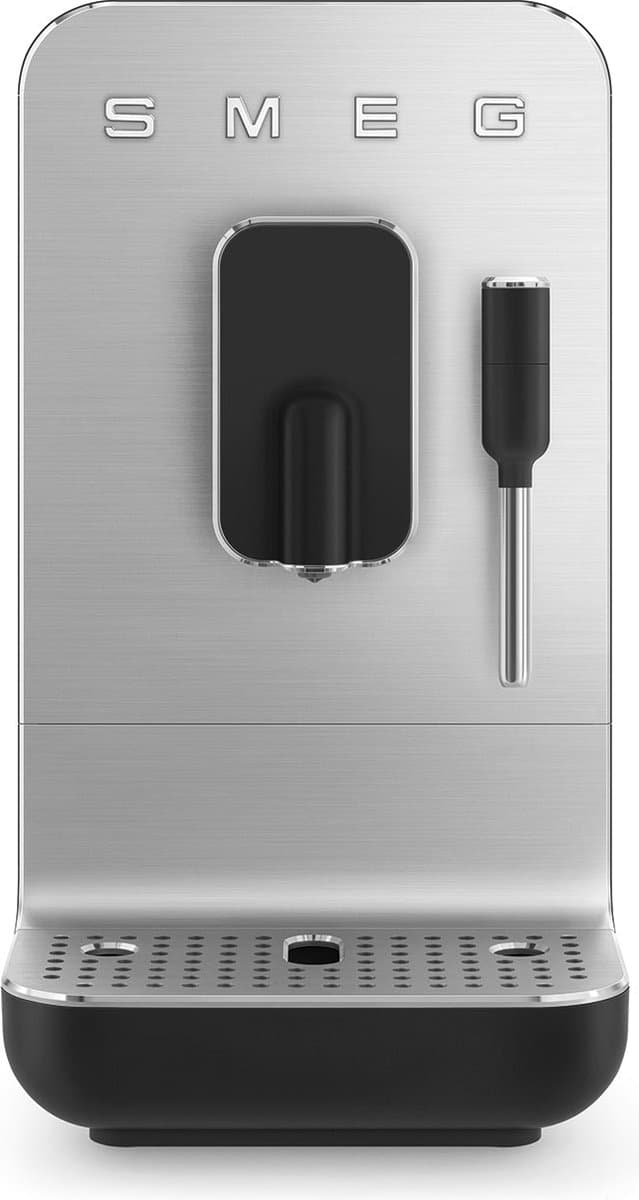 SMEG BCC12BLMEU - Espressomachine - Mat zwart - Volautomatisch met stoompijp — afbeelding 1