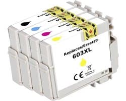 Renkforce Inktcartridge vervangt Epson 603, T03U5, T03U1, T03U2, T03U3, T03U4 Compatibel Combipack Zwart, Cyaan, Magent